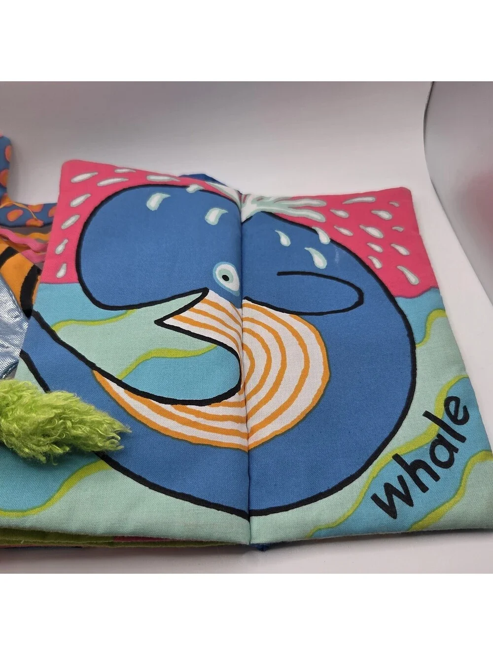 Jellycat Sea Tails Soft Baby Book Anne Wilkinson Soft Toy Comforter Plush